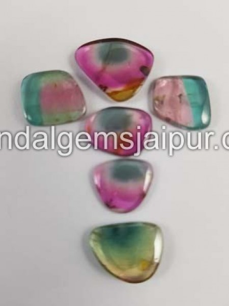 Watermelon Tourmaline Smooth Slices